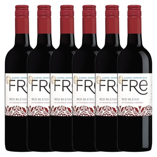 Sutter Home Fre Premium Red Blend Non-alcoholic Wine (6 Bottles)