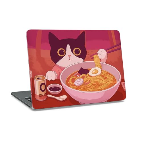 YellowCult Premium Matte Cute Cat Ramen Hard Shell MacBook Cover 13.6 inch Case Ultra-Slim, Scratch Resistant Compatible MacBook Air 2025 2024-2022 Model M4 A3240 M3 A3113 M2 A2681 Anime Style YellowCult Premium Matte Cute Cat Ramen Hard Shell MacBook Cover 13.6 inch Case Ultra-Slim, Scratch Resistant Compatible MacBook Air 2025 2024-2022 Model M4 A3240 M3 A3113 M2 A2681 Anime Style