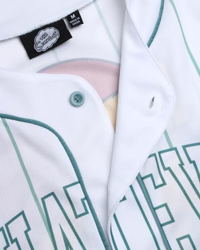 The Simpsons Camisa feminina de beisebol - Novidade Moda Lisa Simpson Whatever Vintage Shirt - Camis