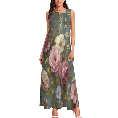 Robe lâche grande taille solution confort anti-chaleur col V