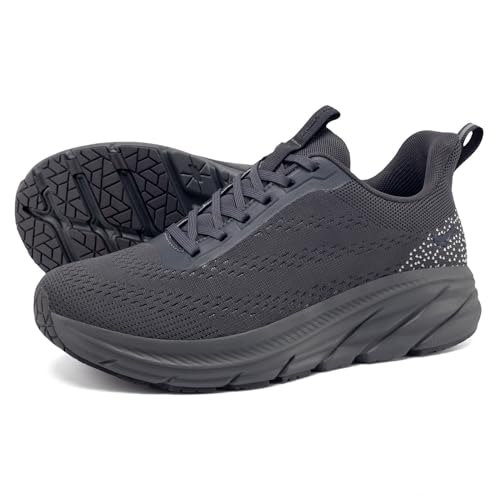 Image of Grand Attack Men's Road Running Walking Shoes | Max Cushioned Comfort | Durable Non-Slip | Breathable Athletic Tennis Cross-Training Sneakers