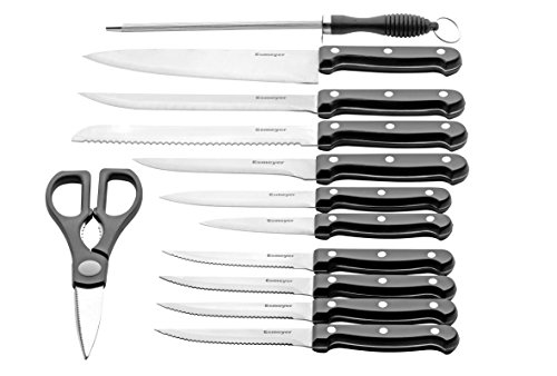 Set Cuchillos Cocina 12 Piezas Acero Inox Base miniatura 7