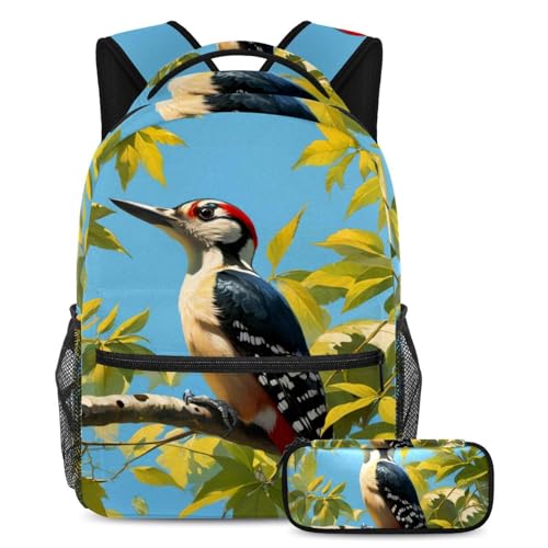 Ensemble de 2 cartables pour enfant multicolore avec sac à dos et trousse de jour