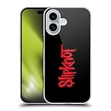 Head Case Designs Officially Licensed Slipknot Text Key Art Hard Back Case Compatible with Apple iPhone 16