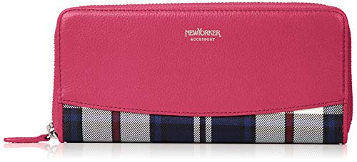 [ニューヨーカー アクセサリー] 財布 レザー&ハウスタータン NYP694 ピンク