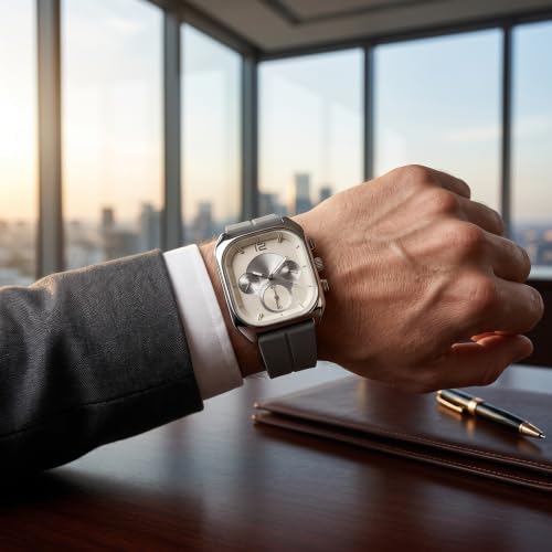 Image of GOLDENIZE FASHION Watch for Man, Analog Watch for Man, Black Ceramic Watch for Men with Arabic Numeral Dial, Low Weight Quartz Wrist Watch Men's & Boy's Wrist Watch