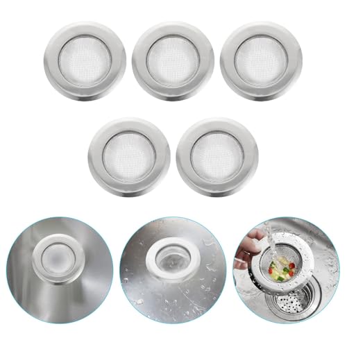 Filtro colador para desagüe de cocina 11.3 cm, 5 unidades miniatura 4