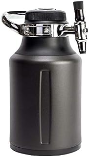 GrowlerWerks uKeg Go Carbonated Growler and Craft Beverage Dispenser for Beer, Soda, Cider