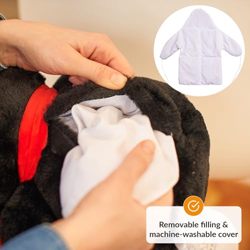 ODOXIA Weighted Stuffed Animal 1.4kg | Gewichtskuscheltier als therapeutisches Kuscheltier mit Gewicht gegen Angstzustände | Therapie Gewicht für Kinder & Erwachsene als Anxiety Kuscheltier