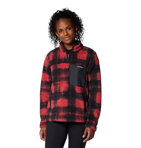 Columbia Women's West Bend 1/4 Zip II, Daredevil Omblur Tonal, Small