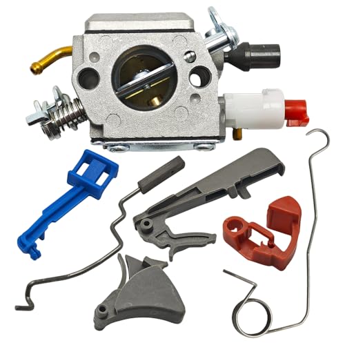 Piezas de repuesto de carburador Luxuypon para motosierras Husqvarna 350