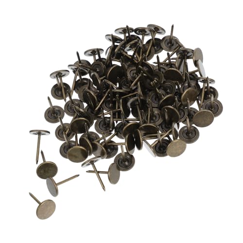 ARTSEWPLY 100pezzi Chiodi Da Tappezzeria Testa Puntine Decorative Per Mobili e Legno Chiodi Per Pareti e Decorazioni