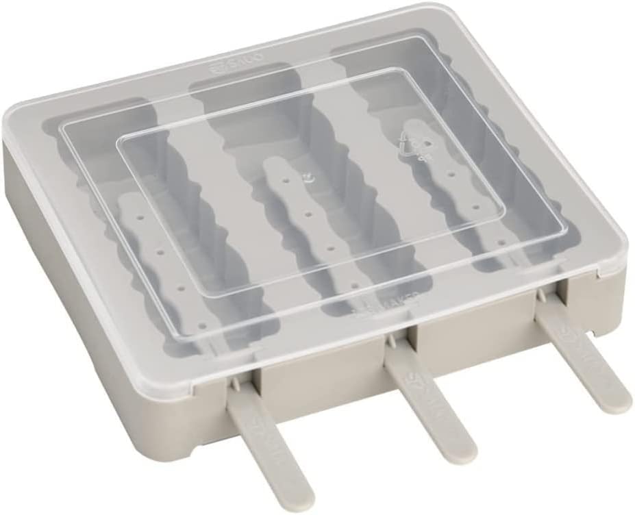 Cubo de hielo Casero Helado Helado Molde Refrigerador para Hacer Paleta Helado Molde de Paleta de Hielo Caja de Hielo con Caja de Tapa