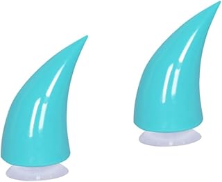 Milisten 2Pcs Gorro Capacetes Para Motocicletas Motocicleta Chifre Equitação Capacete Engraçado Chifre Capacete Criativo Chifre Colorido Capacete Chifre Trompete Demônio Decorar