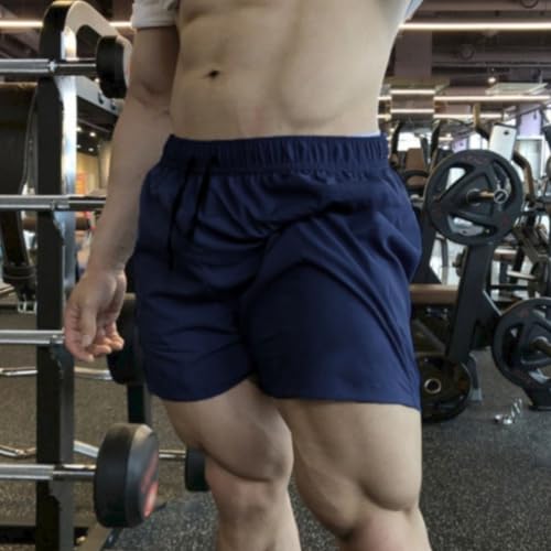 Shorts deportivos para hombre con bolsillos miniatura 2