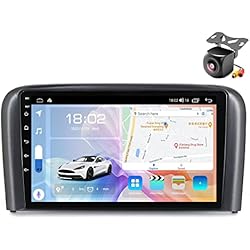 Android 12 Radio para Volvo S80 1 1998 1999 2000 2001 2002-2006 2 DIN de Coche NAVEGACIÓN con Pantalla Táctil 9 Pulgadas Reproductor Multimedia autoradio Estéreo Car-Play Auto (M600S 8core 6+128G)