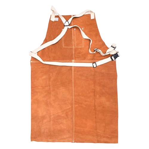 Tablier de travail en cuir de haute qualité résistant au feu pour artisans de précision