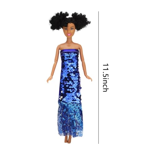 ONEST Set 5 Muñecas Afroamericanas 11.5 Pulgadas miniatura 3