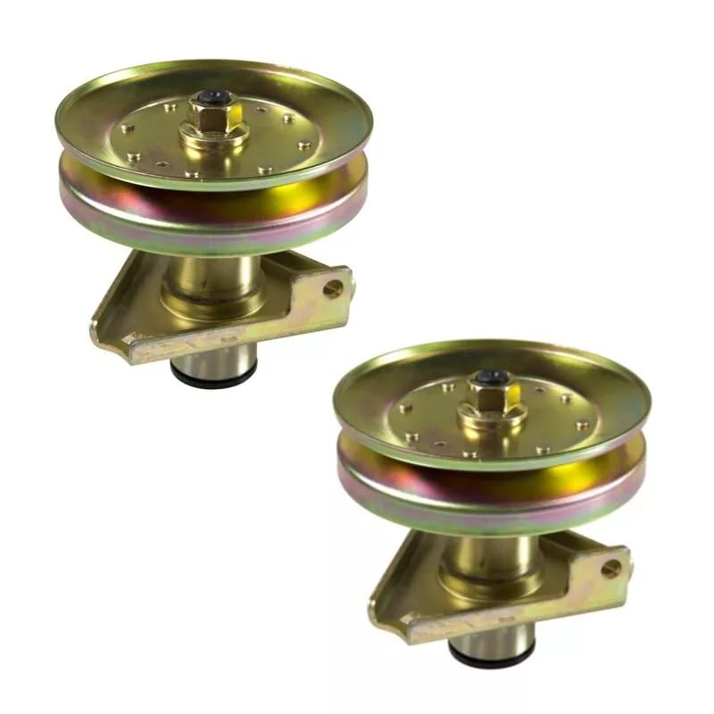 2 Spindle Assemblies AM121324 AM126225 GY00038 LT160 1438GS Replacement for John Deere OEM