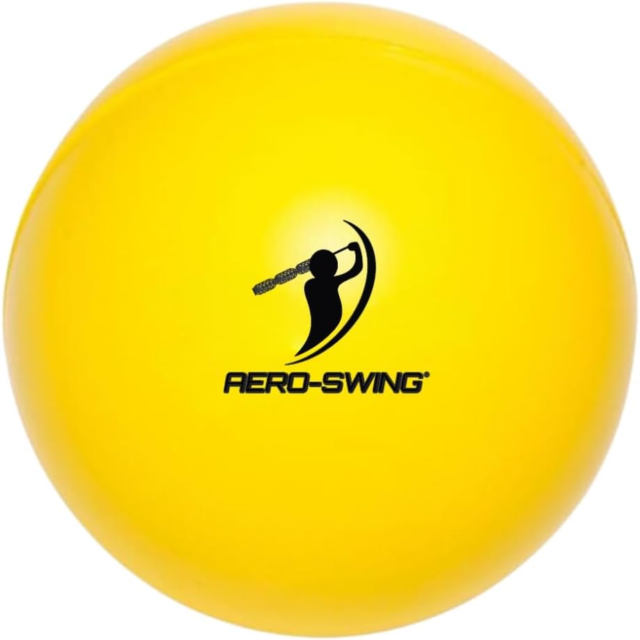 Aero Balls - Baseball & Softball Lightweight Training Balls - Durable Foam Yellow Balls to Use Indoor/Outodoor Batting Practice - Intended for Use with The Aero Bat (Pack of 12)