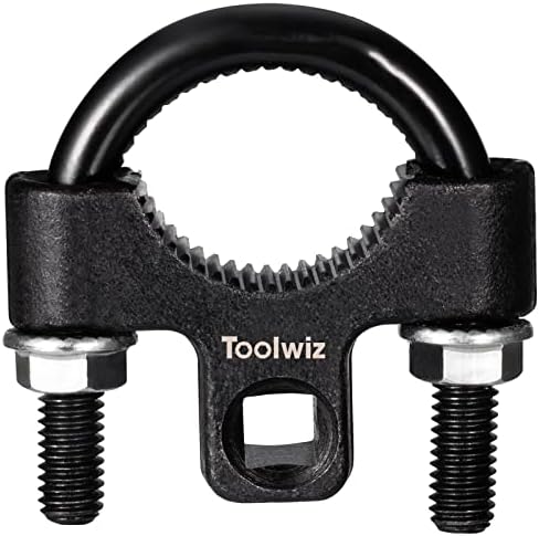 Toolwiz Axialgelenk-Spurstangen-Werkzeug, 3/8 Zoll, Universelles Flaches | Rutschfeste Zähne, U-Schlüssel, Entfernung und Installation Innere Spurstangen, für die Reparatur von Pkw