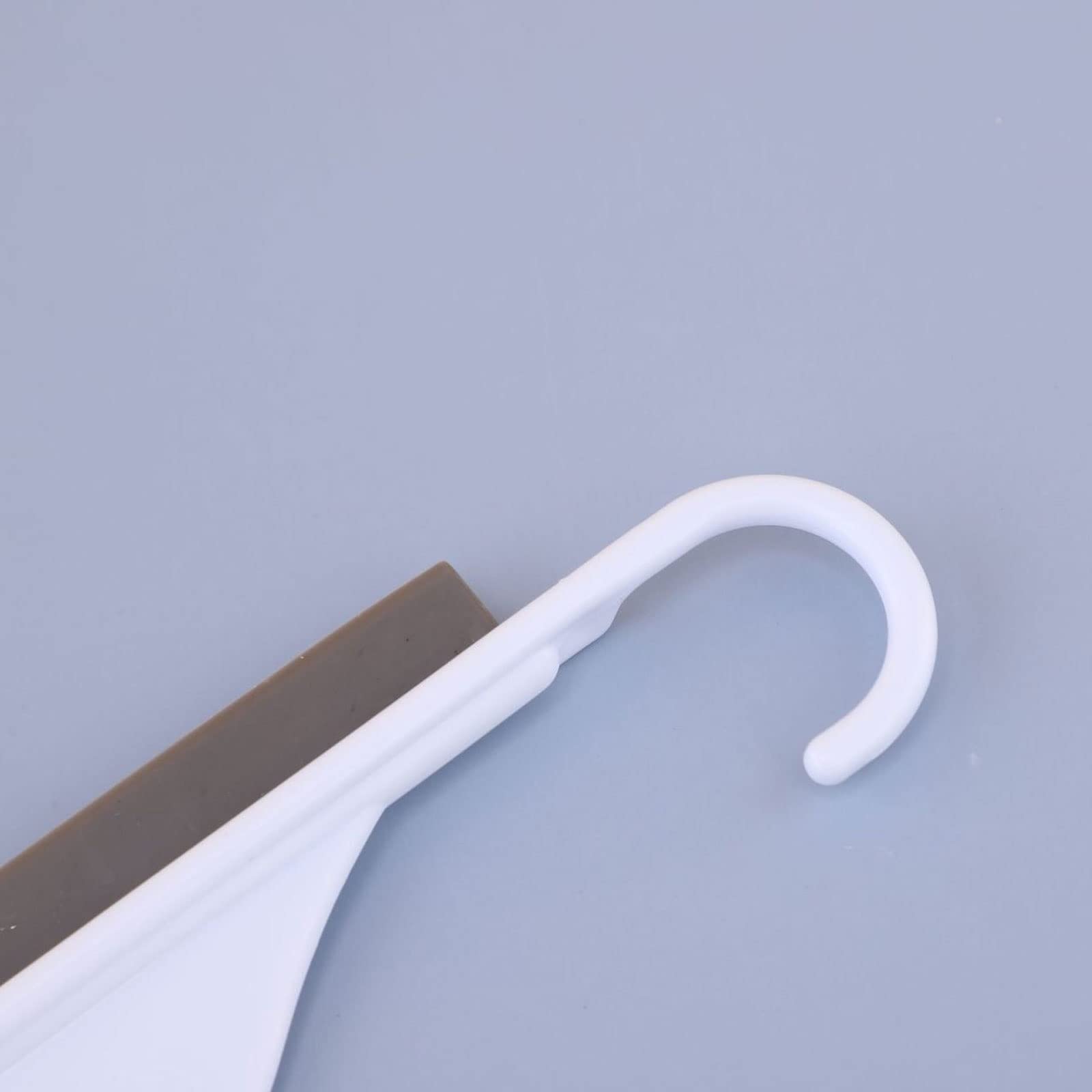 Rasquetas para Ducha, Escobilla de Ducha Doble Cara Blanco Gris 20x45cm Diseño Colgante