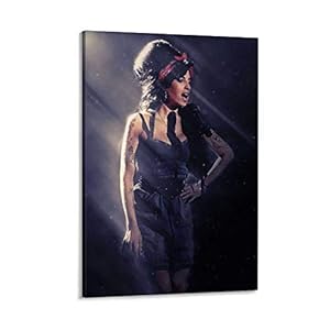 Superstars Amy Winehouse Poster Decoratief Schilderij Canvas Muur Art Woonkamer Posters Slaapkamer Schilderen 24×36 inch…