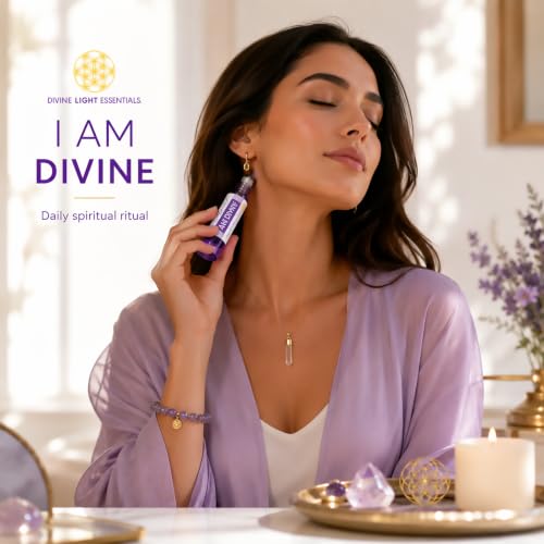 I Am Divine Aceite Esencial Elixir Chakra Corona miniatura 5