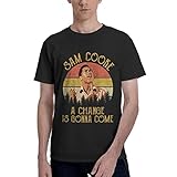 Sam Music Cooke Singer Man's T Shirt Fashion Round Neckline Cotton Short Sleeve Tee 3X-Large