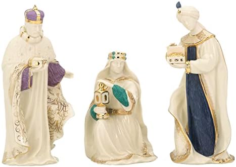 Lenox 6399943 First Blessing Nativity Three Kings Figurine Set