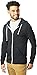 Alternative All Gender Adult's Rocky Fleece Zip Hoodie, Eco True Black/Eco Black, Medium - PACK 2