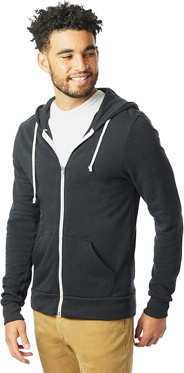 Image of Alternative All Gender Adult's Rocky Eco-Fleece Zip Hoodie