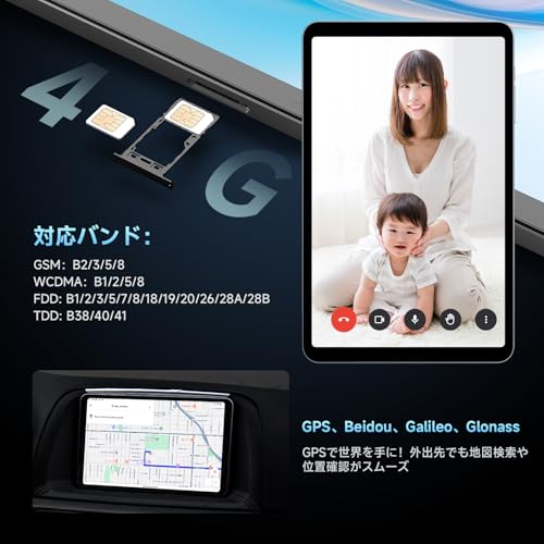 undefined ALLDOCUBE iPlay 70 mini Pro タブレット8.4インチ MediaTek Dimensity MT8791 タブレット 90Hz高リフレッシュレート 4GLTE 顔認証 1920×1200解像度 16GB+256GB+1TB拡張 6050mAh PD18W 6軸ジャイロ WiFi6 BT5.4 WidevineL1 Android 15 タブレットアンドロイド の商品画像 4