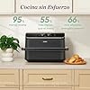 Cosori Air Fryer Dual Blaze Twinfry 10 Litros, Freidora de Aire Doble Resistencia, Multicocina 5 en 1, 2800W, Airfryer Grande de Doble Cesta con Divisor, 70 Recetas en la App, Conecta a WiFi, Gris #5