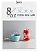 Sweese 107.003 Porcelain Bouillon Cups - 8 Ounce Dessert Bowls - Set of 6, Cool Assorted Colors