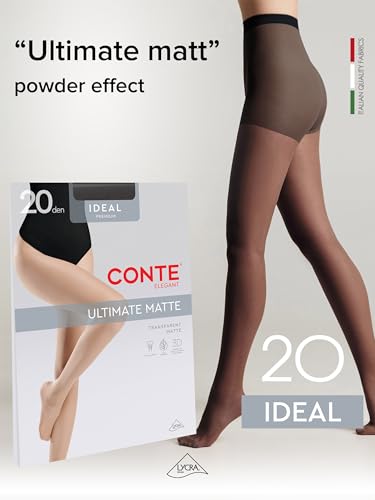 Image of Conte Tights Classic Matt Sheer Pantyhose with Control Top Ideal 20 den