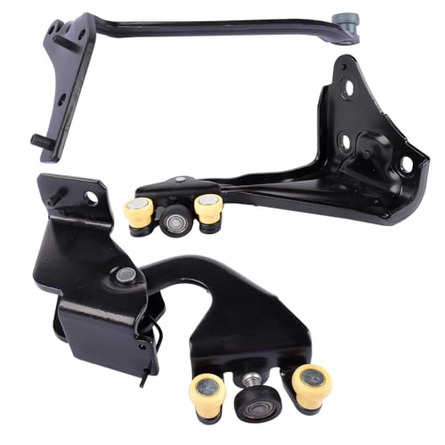 Rouleaux porte latérale de type guide coulissant pour Citroen Jumpy II kit de 3 pièces droite - 3