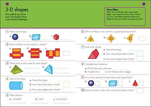 10 Minutes A Day Maths, Ages 7-9 (Key Stage 2)