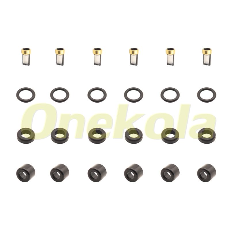 Fuel Injector Service Repair Kit Filters O rings Seals Grommets For 2006-2016 For Toyota Yaris 1.5L I4#23250-21040 23209-21040 - (Color: 20 piece set)