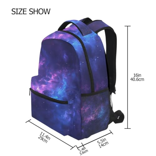 Sac à dos école étudiant cartable galactique ado pour ordinateur - 4