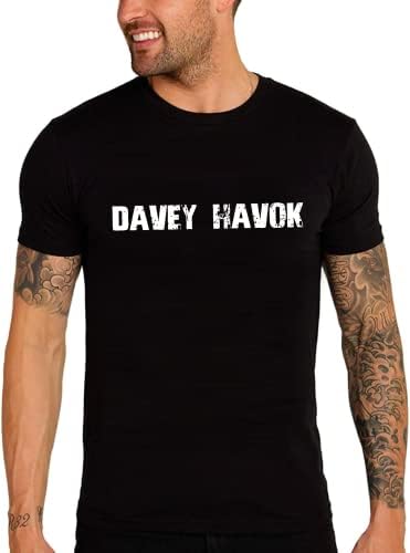 Camiseta Estampada para Hombre Davey Havok T-Shirt Vintage Manga ...