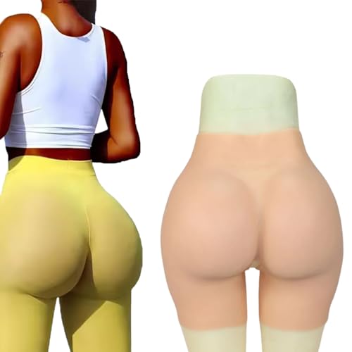 Culotte push-up en silicone avec entrejambe ouvert pour cosplay et CD