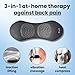 3 in 1 Electric Lumbar Support Pillow, Triple Fusion Back Massager for Pain Relief Deep Tissue, Electric Traction Lifting & Heat Compress, All-Round Support, Waist Wedge Bolster