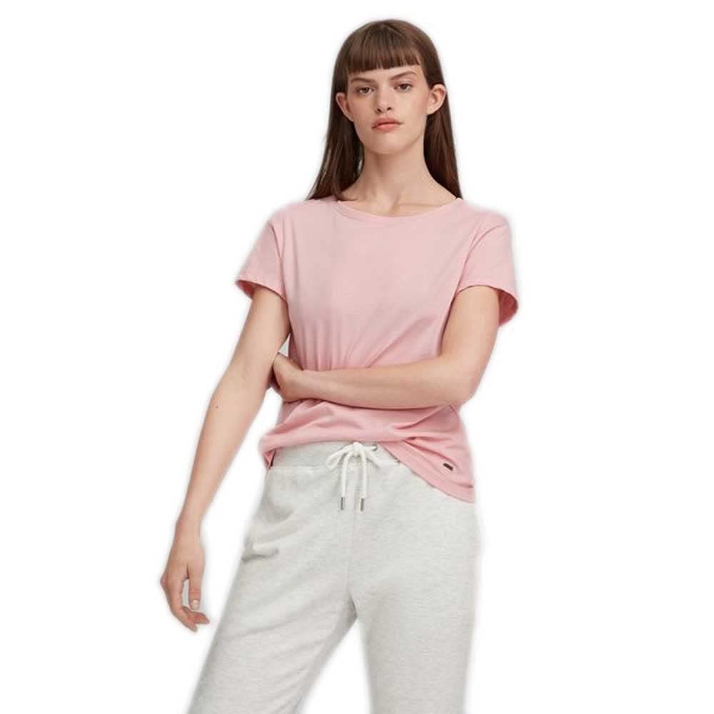 O'Neill Women's Essential Roundneck Shortsleeve T-Shirt, Casual Logo Rundhalsshirt, Bridal Rose, S-XL