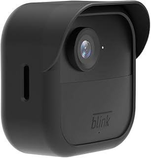 Coyktonty Protection case Blink Silicone Skin for Blink Outdoor4 Intelligent Surveillance Camera Silicone Case (Black)