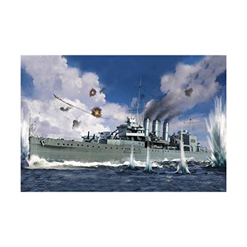 Maquette plastique Trumpeter 06734 HMS Cornwall 1/700 kit de collection de haute précision