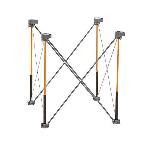 Bora Centipede 2x2 Feet Work Stand and Portable Table | Sawhorse Support with Folding, Collapsible Steel Legs, CK4S