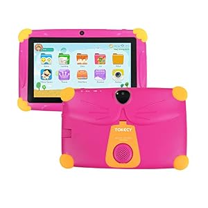 Kids Tablet 7 Inch,32GB ROM 3GB RAM Android 9 Tablet for Kids,Parent Control APP HD Eye Protection Display with Holder…