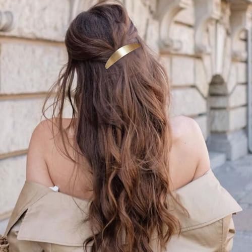 YYOUALS 2 presilhas francesas para mulheres, presilhas francesas grandes para cabelos grossos acessó