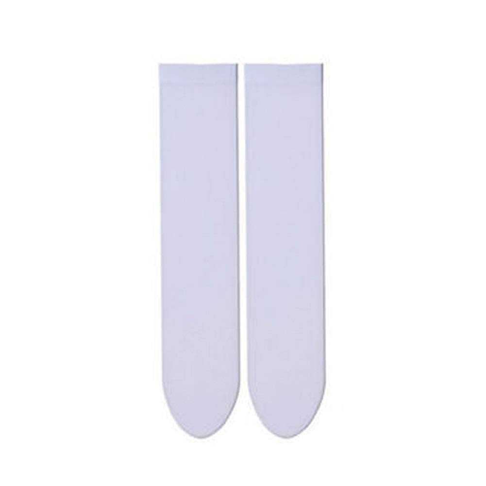 Chaussettes de coton haute au fini soigné pour femmes élégantes